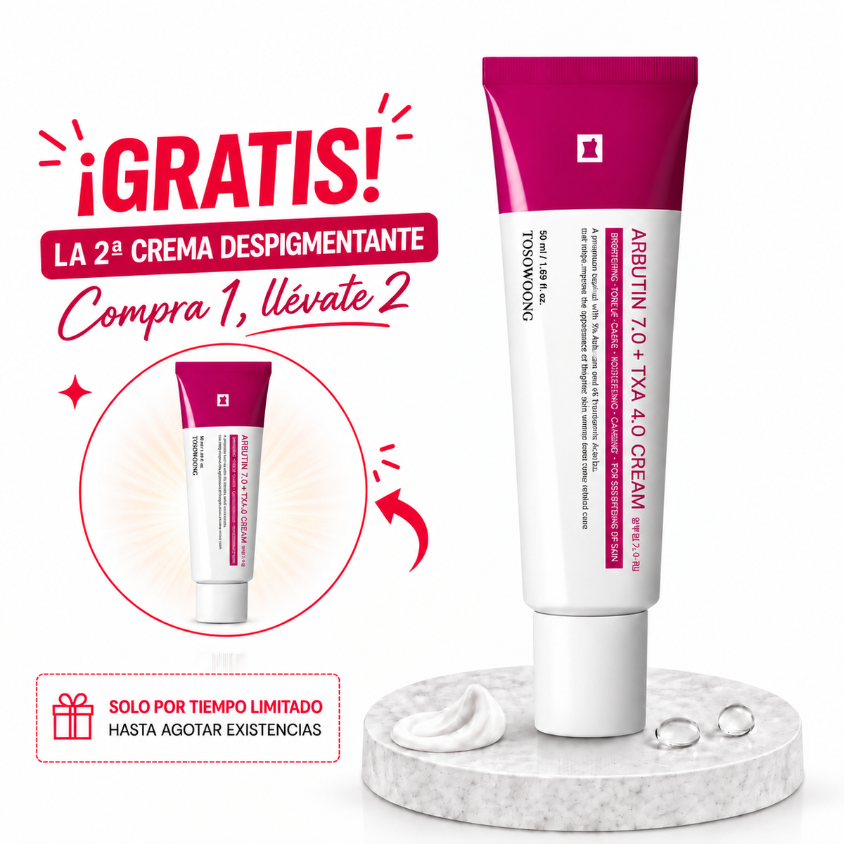 Crema Despigmentante Nuretox