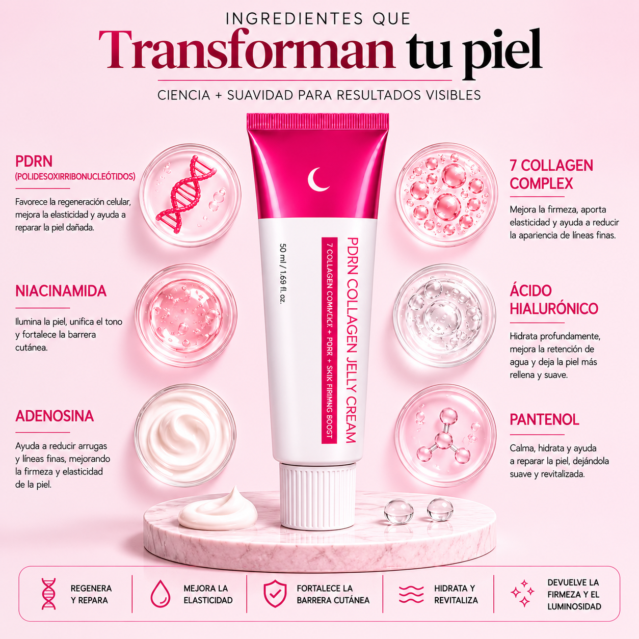 Crema PDRN Colágeno Jelly