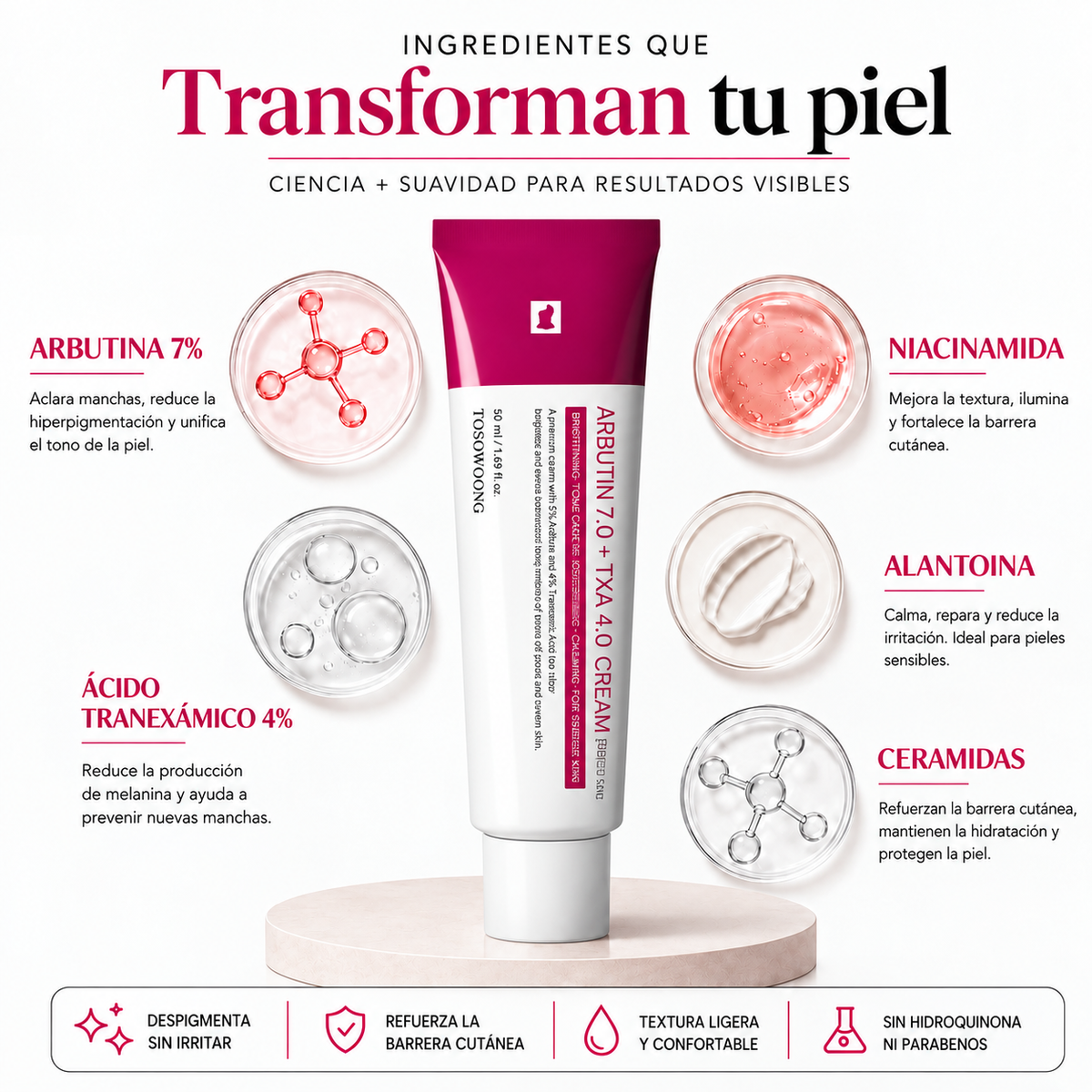 Crema Despigmentante Nuretox