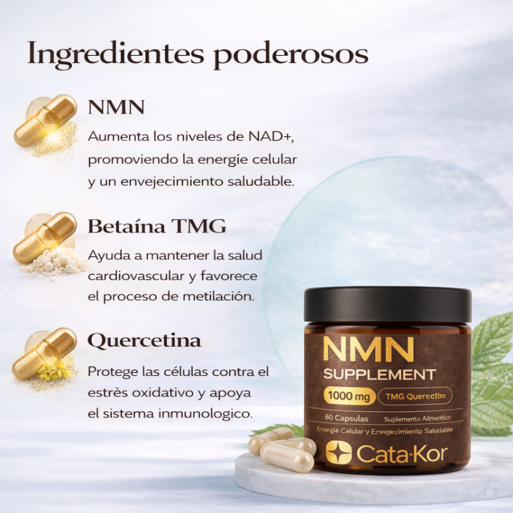 NMN Suplemento Anti-Edad