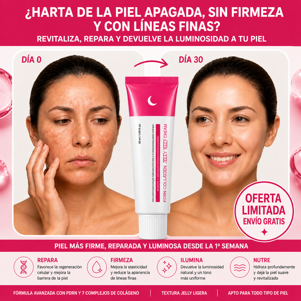 Crema PDRN Colágeno Jelly
