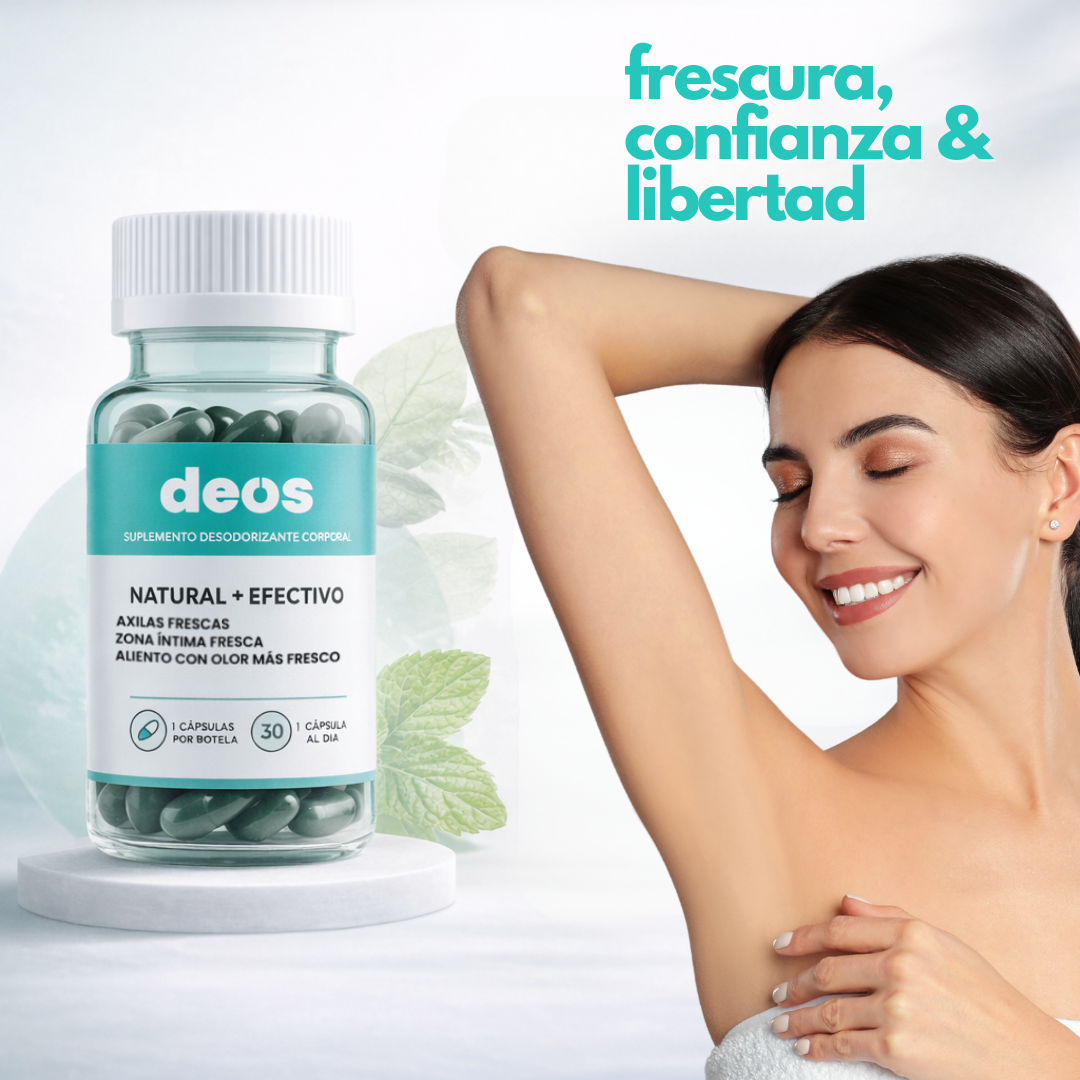 DEOS – Desodorante interno natural