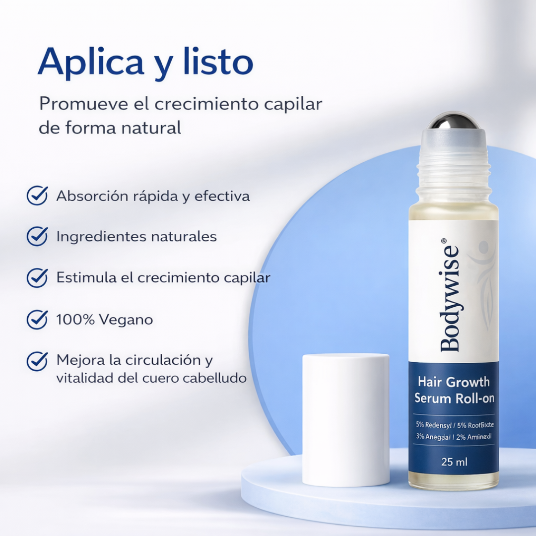 Bodywise Roll-On – Cuidado capilar natural